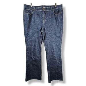 Westport Size 18W Signature Fit Bootcut Jeans Dark Wash Western Workwear
